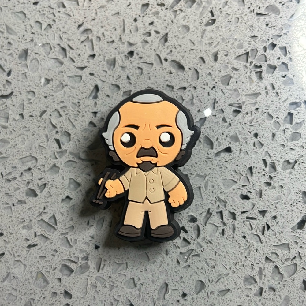 7/$10 Mr. Miyagi Karate Kid crocs shoe charm jibbitz
